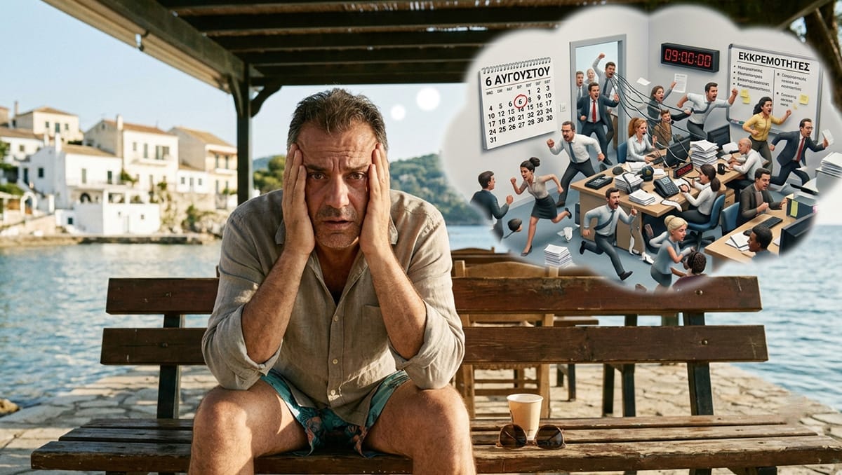 Το άγχος επιστροφής στη δουλειά: πώς να το διαχειριστείς πριν καν ξεκινήσει